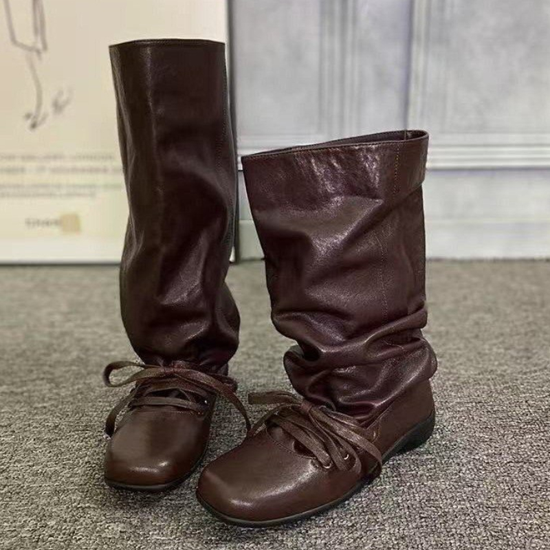 Women'S Shoes Chelsea - Flats Women's High Boots Designer High