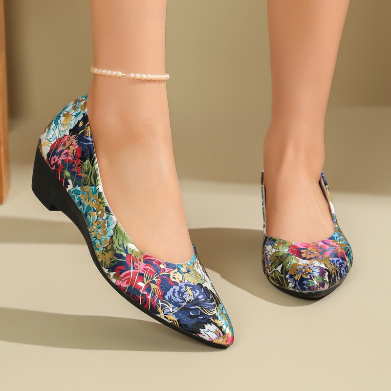 Women Pointed‑Toe Floral Print - огляд і ціна Women Shoes Xxl