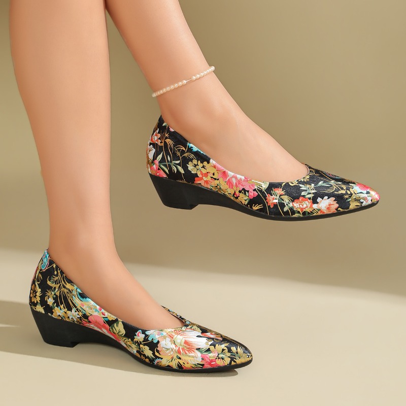 Women Pointed‑Toe Floral Print - огляд і ціна Women Shoes Xxl