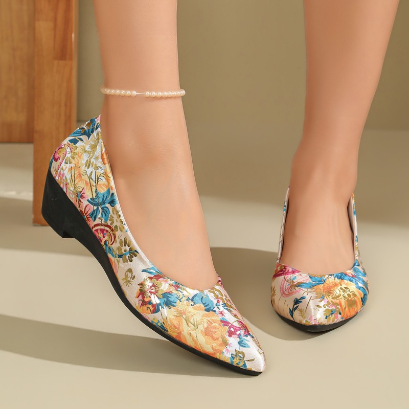 Women Pointed‑Toe Floral Print - огляд і ціна Women Shoes Xxl