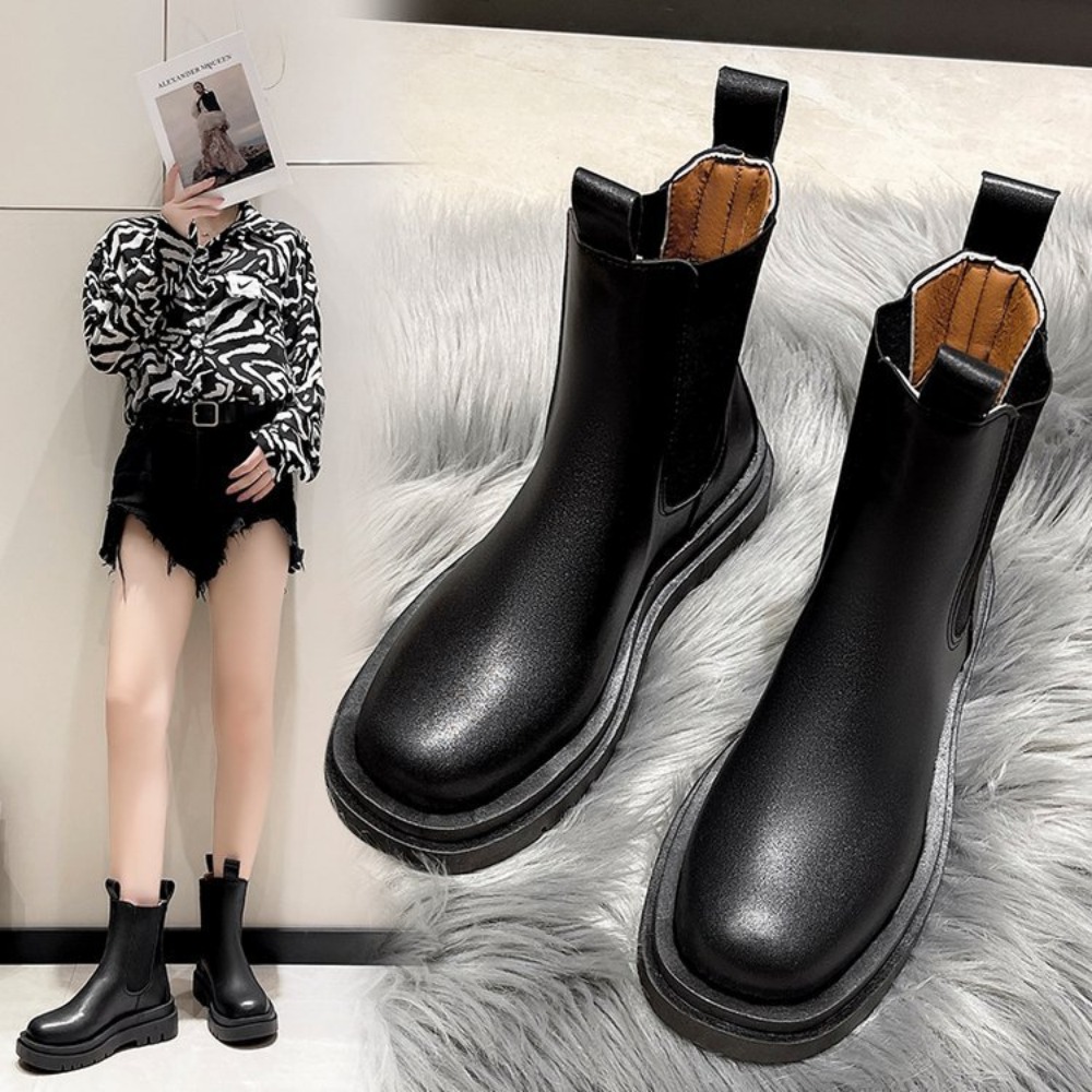 Women Boots Thick Sole Chelsea - огляд і ціна Women'S Shoes Chelsea