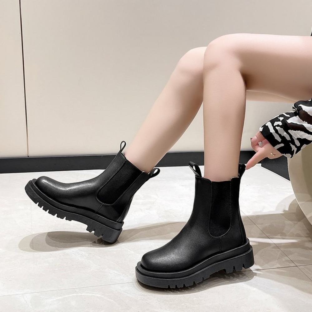 Women Boots Thick Sole Chelsea - огляд і ціна Women'S Shoes Chelsea