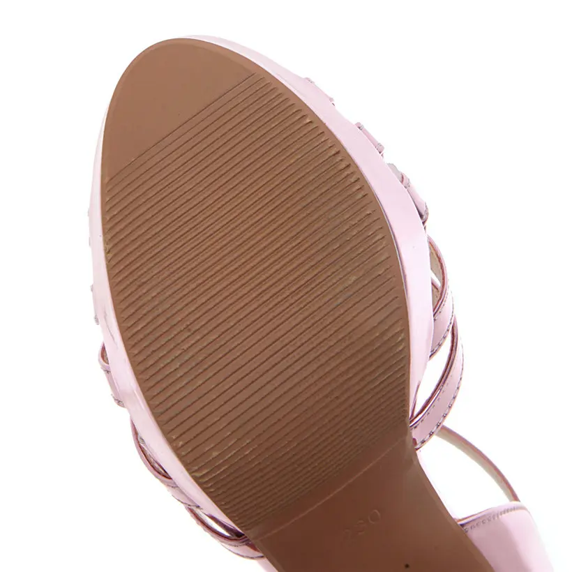 Big Size Gold Wedding Women Pl - огляд і ціна Ankle Strap Heels