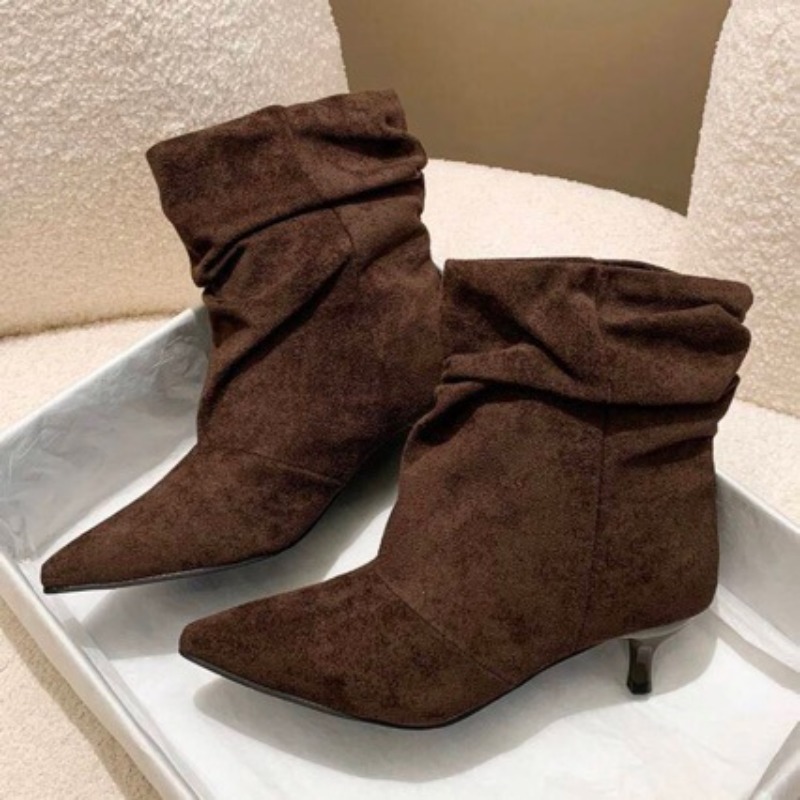 Brown Retro Elegant Designer A - огляд і ціна Women'S Shoes Chelsea